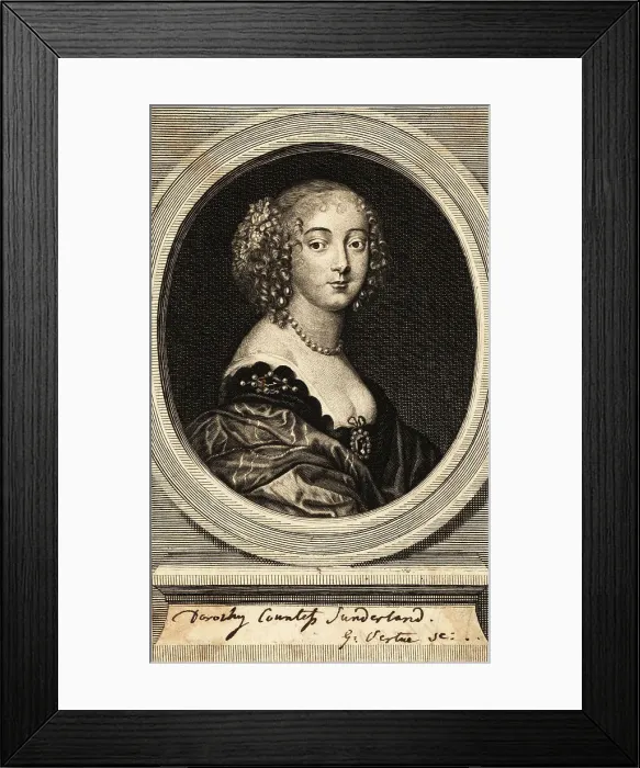 Framed Print : Dorothy Spencer, Countess of Sunderland Framed Print : Dorothy Spencer, Countess of Sunderland