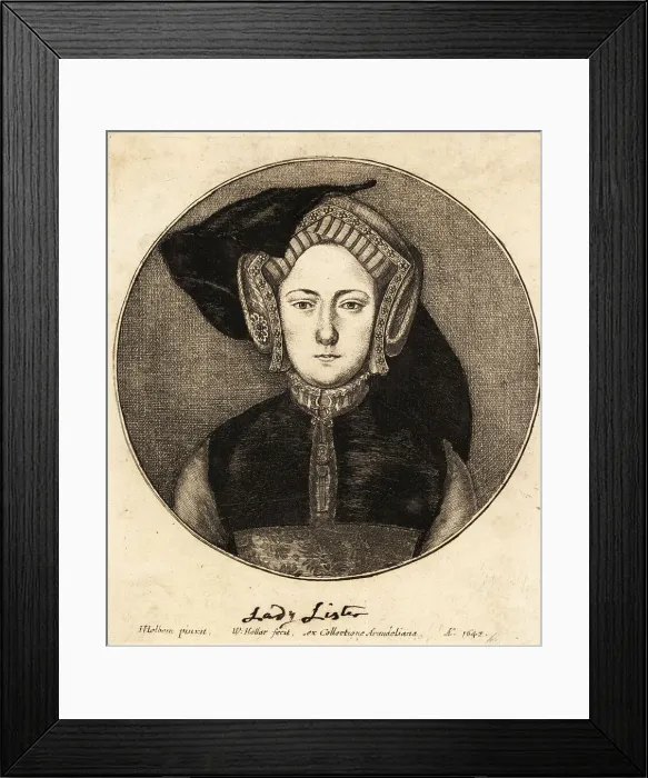 Framed Print : Lady Isabel Lister, second wife of Sir Richard Lyster, Lord Chie Framed Print : Lady Isabel Lister, second wife of Sir Richard Lyster, Lord Chie