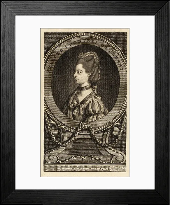 Framed Print : Frances Villiers, Countess of Jersey Framed Print : Frances Villiers, Countess of Jersey