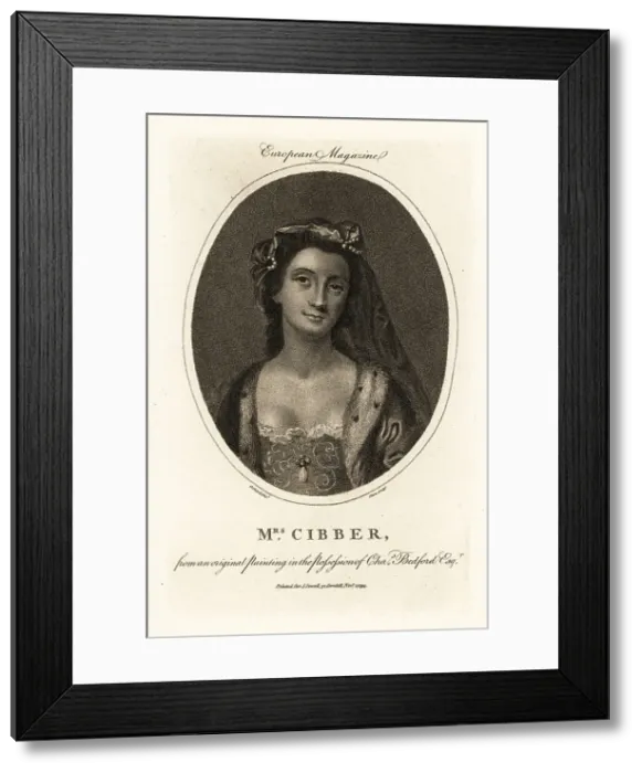 Framed Print : Susannah Maria Cibber, English soprano singer and actress Framed Print : Susannah Maria Cibber, English soprano singer and actress