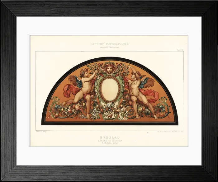 Framed Print : Art nouveau screen in Wroclaw Museum, Poland Framed Print : Art nouveau screen in Wroclaw Museum, Poland
