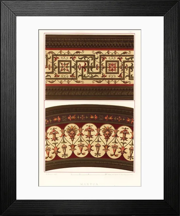 Framed Print : Frieze painted by Giulio Romano, Ducal Palace, Mantua Framed Print : Frieze painted by Giulio Romano, Ducal Palace, Mantua