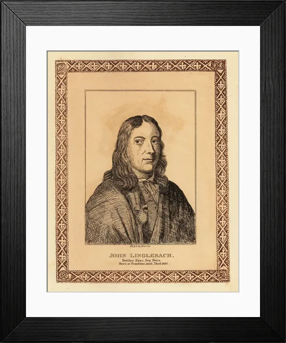 Framed Print : Johannes Lingelbach, Dutch Golden Age painter Framed Print : Johannes Lingelbach, Dutch Golden Age painter