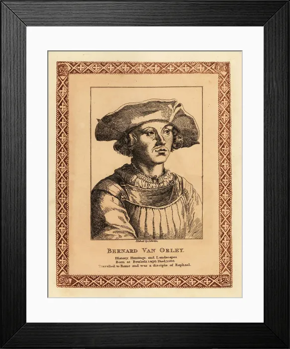 Framed Print : Bernard van Orley, Flemish Renaissance artist Framed Print : Bernard van Orley, Flemish Renaissance artist