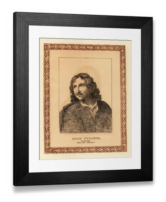 Framed Print : Adam Pynacker, Dutch Golden Age landscape painter Framed Print : Adam Pynacker, Dutch Golden Age landscape painter