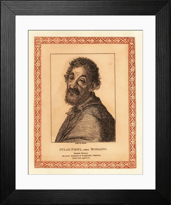 Framed Print : Giulio Romano, Italian Mannerist painter and architect Framed Print : Giulio Romano, Italian Mannerist painter and architect