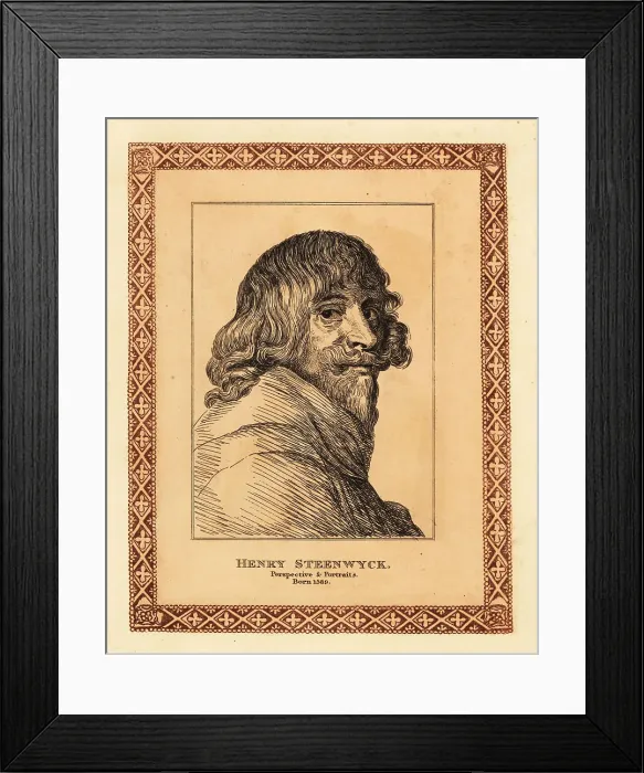 Framed Print : Hendrik van Steenwijck II, Dutch Baroque painter Framed Print : Hendrik van Steenwijck II, Dutch Baroque painter