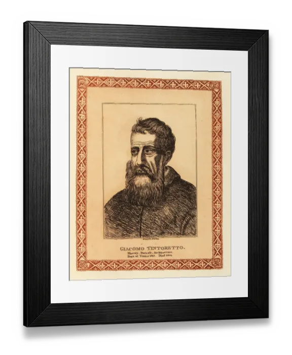 Framed Print : Tintoretto, Italian Mannerist painter Framed Print : Tintoretto, Italian Mannerist painter