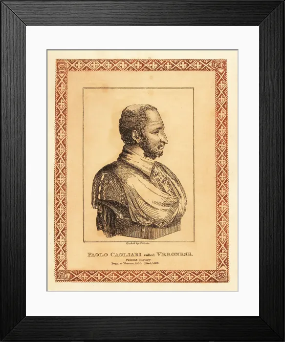 Framed Print : Paolo Veronese, Italian Renaissance painter Framed Print : Paolo Veronese, Italian Renaissance painter