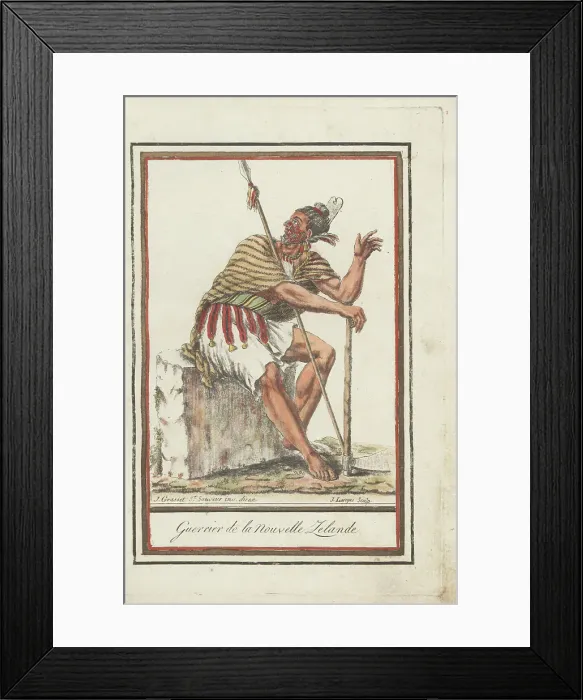 Framed Print : Maori warrior of New Zealand Framed Print : Maori warrior of New Zealand