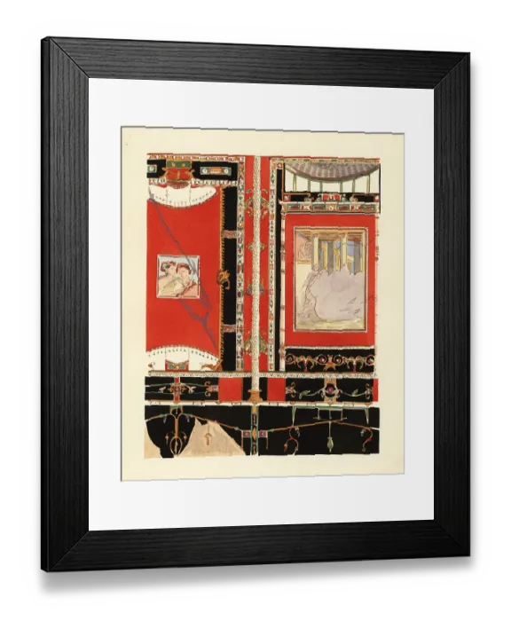 Framed Print : Tablinum in the House of L. Caecilius Jucundus, Pompeii Framed Print : Tablinum in the House of L. Caecilius Jucundus, Pompeii