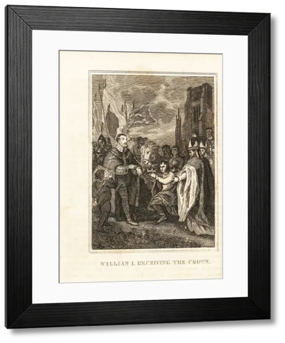 Framed Print : William I crowned King of England, Westminster Abbey, 1066 Framed Print : William I crowned King of England, Westminster Abbey, 1066