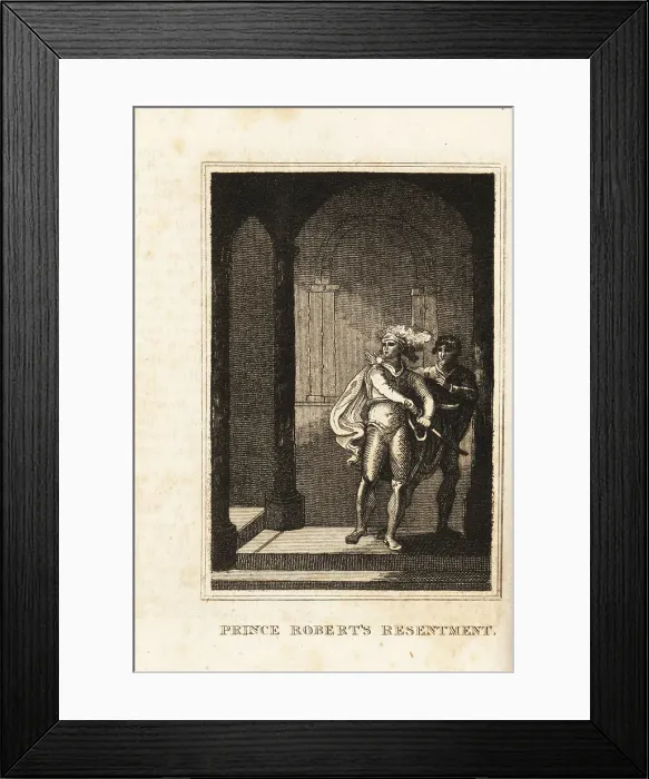 Framed Print : Robert Curthose rebelling against his father WIlliam I, 1077 Framed Print : Robert Curthose rebelling against his father WIlliam I, 1077