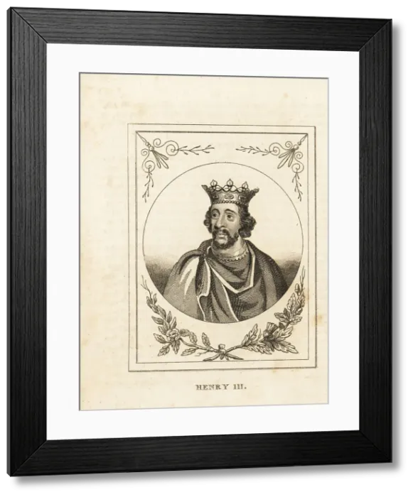 Framed Print : Portrait of King Henry III of England Framed Print : Portrait of King Henry III of England