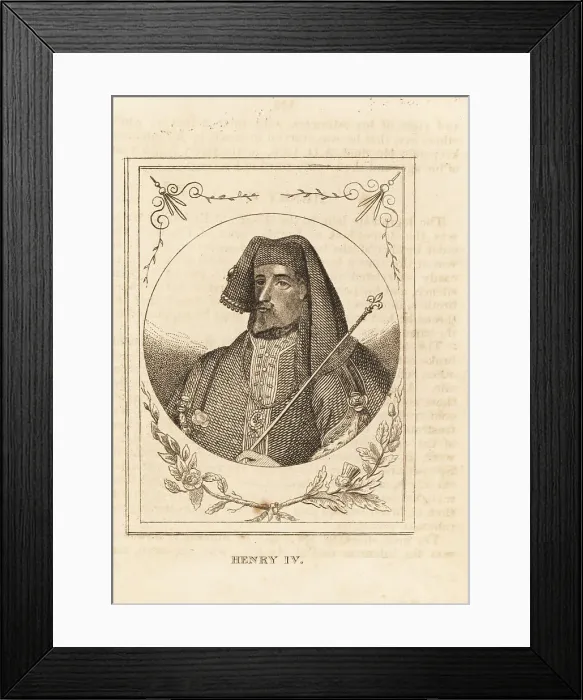 Framed Print : Portrait of King Henry IV of England Framed Print : Portrait of King Henry IV of England