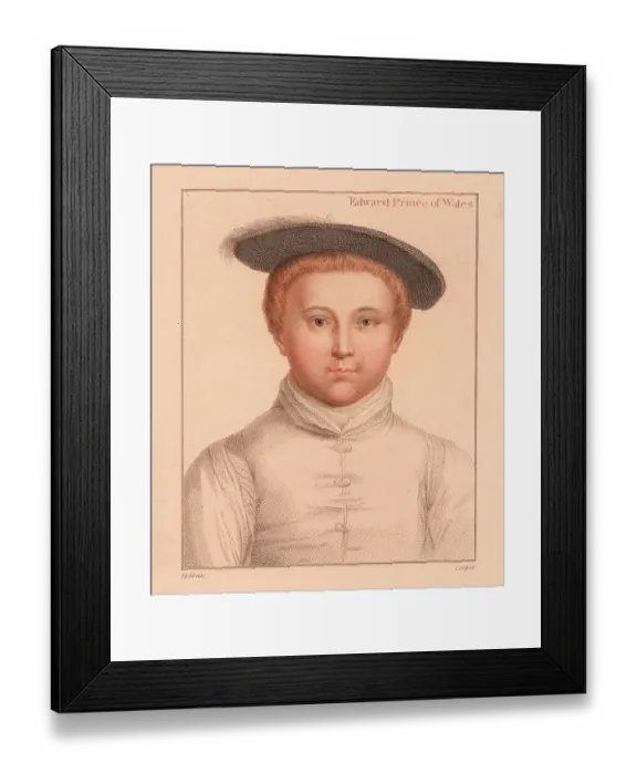 Framed Print : Edward, Prince of Wales, aged 3-5 Framed Print : Edward, Prince of Wales, aged 3-5
