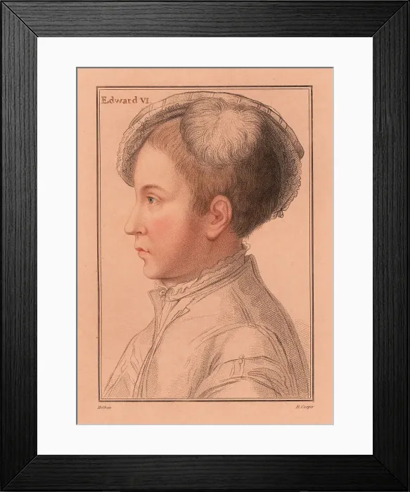 Framed Print : King Edward VI of England, 1537-1553 Framed Print : King Edward VI of England, 1537-1553