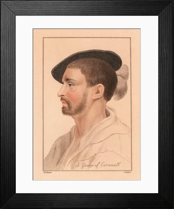 Framed Print : Simon George of Quocoute, Cornwall Framed Print : Simon George of Quocoute, Cornwall