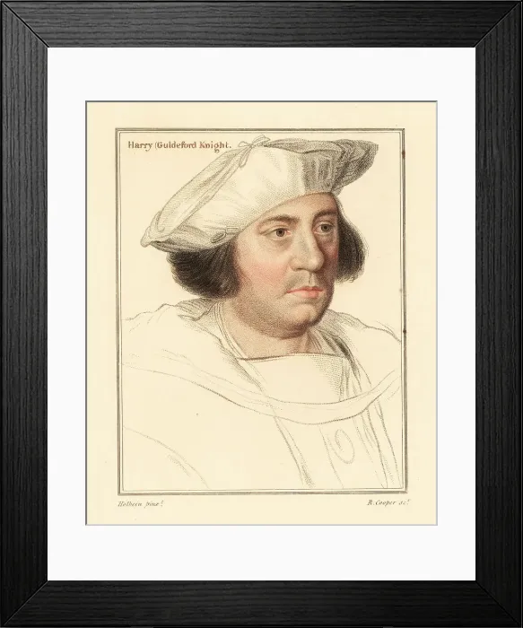 Framed Print : Sir Henry Guldeford, Master of the Horse Framed Print : Sir Henry Guldeford, Master of the Horse