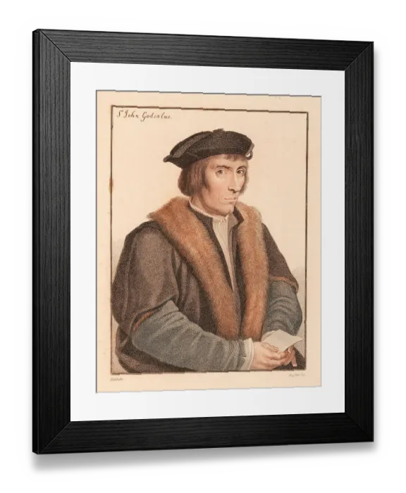 Framed Print : Sir John Godsalve, English politician, died 1557 Framed Print : Sir John Godsalve, English politician, died 1557