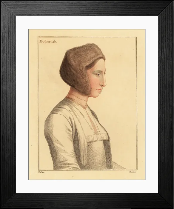 Framed Print : Margaret Clement, foster daughter of Thomas More Framed Print : Margaret Clement, foster daughter of Thomas More