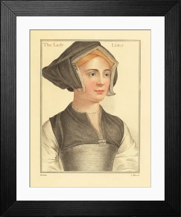Framed Print : Isabel Shirley, wife to English Chief Justice Sir Richard Lyster Framed Print : Isabel Shirley, wife to English Chief Justice Sir Richard Lyster