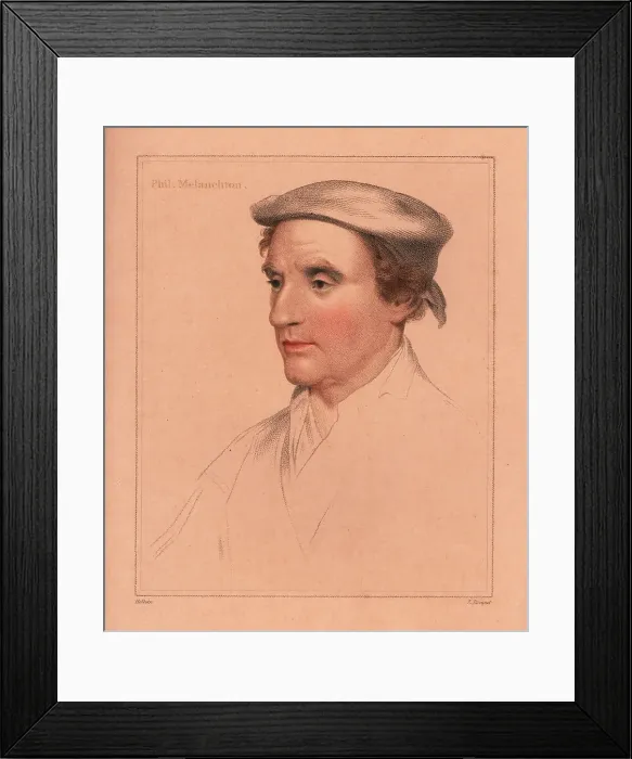 Framed Print : Philip Melanchton or unidentified man Framed Print : Philip Melanchton or unidentified man