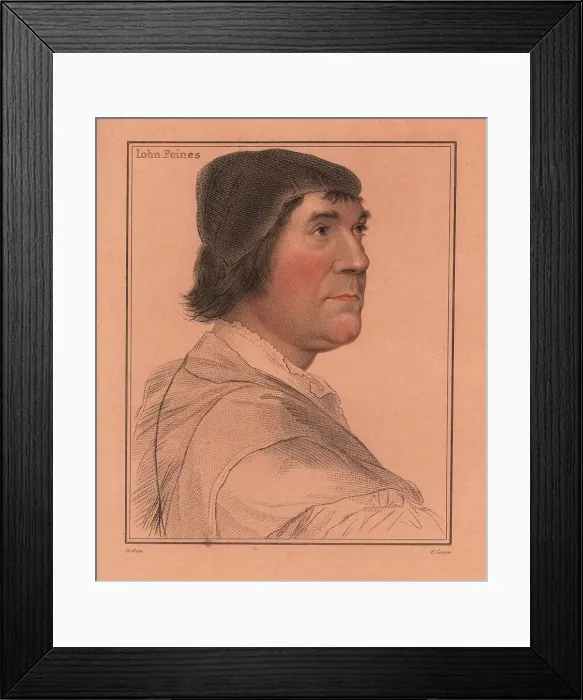 Framed Print : John Poyntz, English courtier and politician