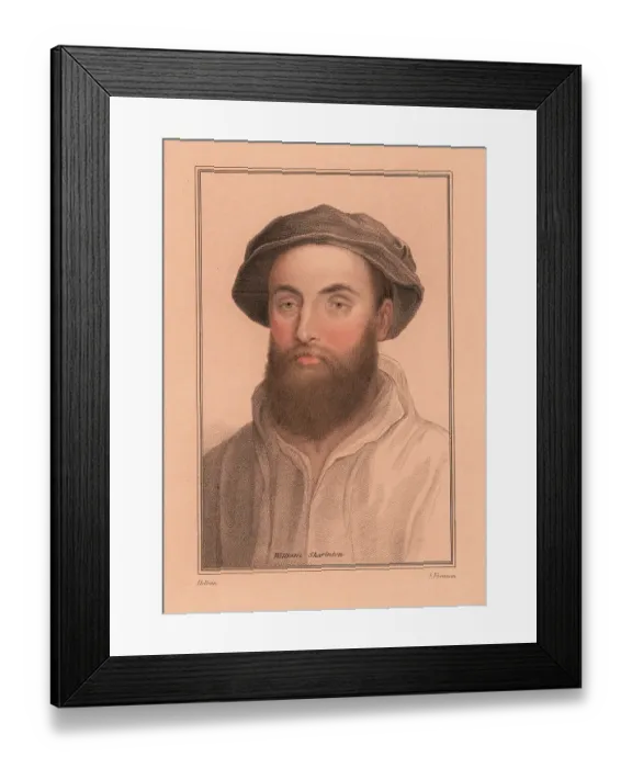 Framed Print : Sir William Sharington, English courtier to King Henry VIII Framed Print : Sir William Sharington, English courtier to King Henry VIII