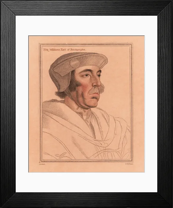 Framed Print : William FitzWilliam, 1st Earl of Southampton Framed Print : William FitzWilliam, 1st Earl of Southampton