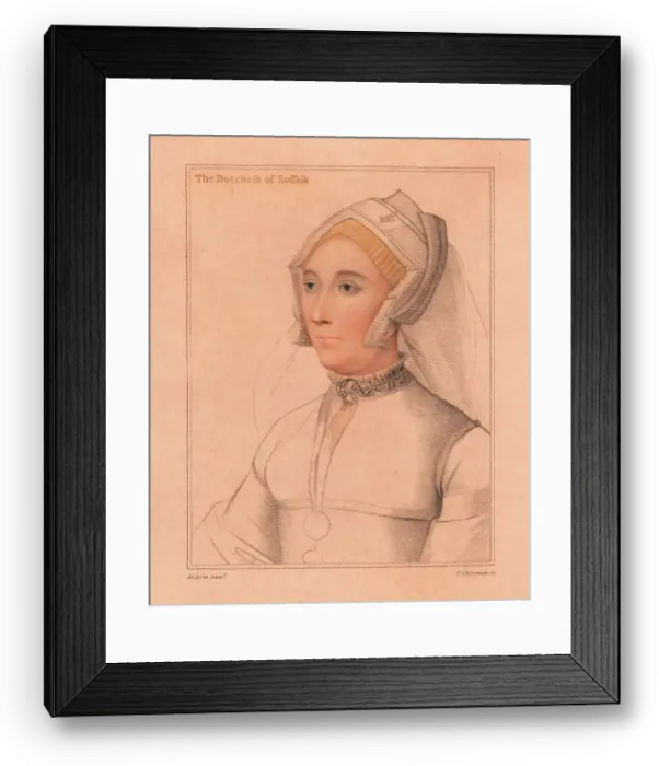 Framed Print : Catherine Brandon, Duchess of Suffolk Framed Print : Catherine Brandon, Duchess of Suffolk