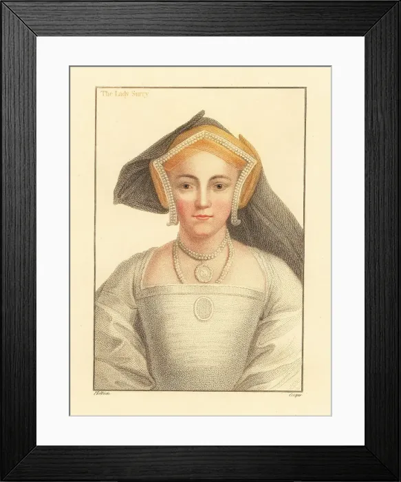 Framed Print : Frances Howard, Countess of Surrey Framed Print : Frances Howard, Countess of Surrey