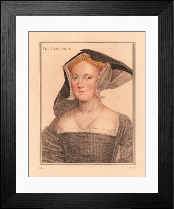 Framed Print : Elizabeth Cheney, Lady Vaux Framed Print : Elizabeth Cheney, Lady Vaux