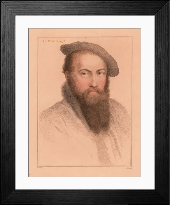Framed Print : Sir Thomas Wyatt, English ambassador and poet Framed Print : Sir Thomas Wyatt, English ambassador and poet