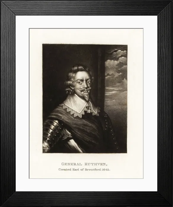 Framed Print : Patrick Ruthven, 1st Earl of Forth, Scottish nobleman Framed Print : Patrick Ruthven, 1st Earl of Forth, Scottish nobleman