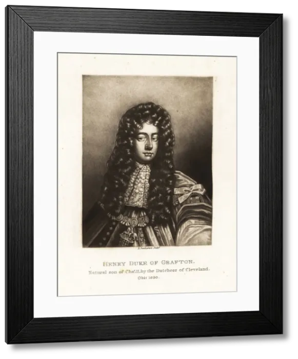 Framed Print : Henry Fitzroy, 1st Duke of Grafton, 1663-1690 Framed Print : Henry Fitzroy, 1st Duke of Grafton, 1663-1690