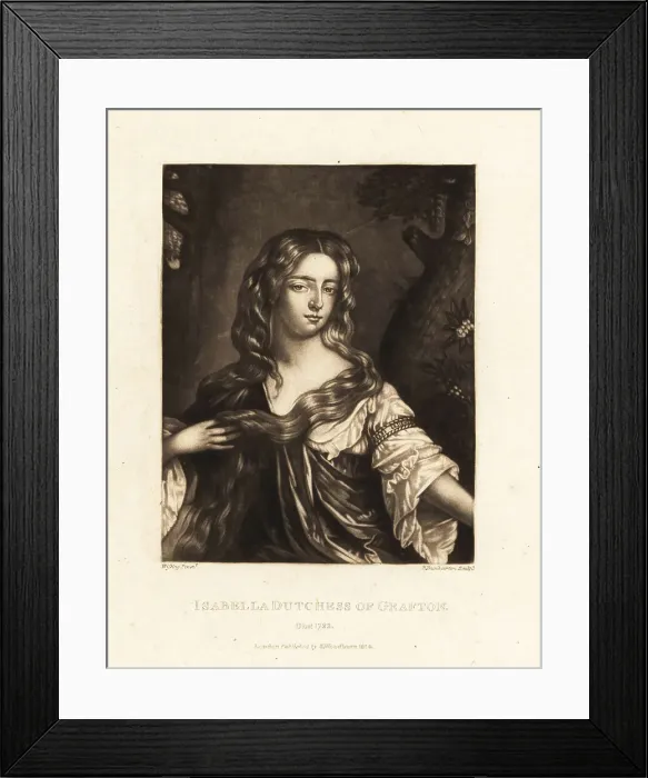 Framed Print : Isabella Fitzroy, Duchess of Grafton, one of the Hampton Court B Framed Print : Isabella Fitzroy, Duchess of Grafton, one of the Hampton Court B