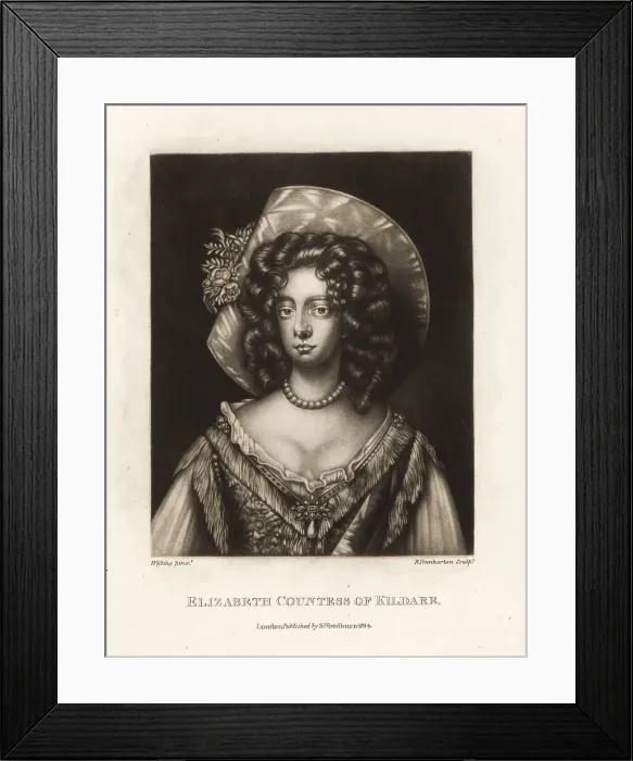 Framed Print : Elizabeth Fitzgerald, Countess of Kildare, 1665-1758 Framed Print : Elizabeth Fitzgerald, Countess of Kildare, 1665-1758