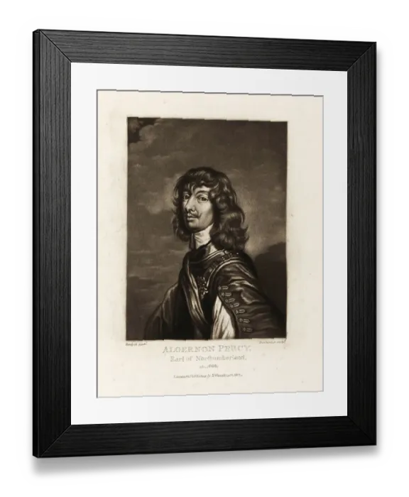 Framed Print : Algernon Percy, 10th Earl of Northumberland Framed Print : Algernon Percy, 10th Earl of Northumberland