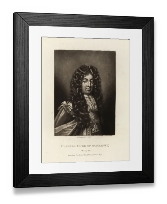 Framed Print : Charles Seymour, 6th Duke of Somerset Framed Print : Charles Seymour, 6th Duke of Somerset