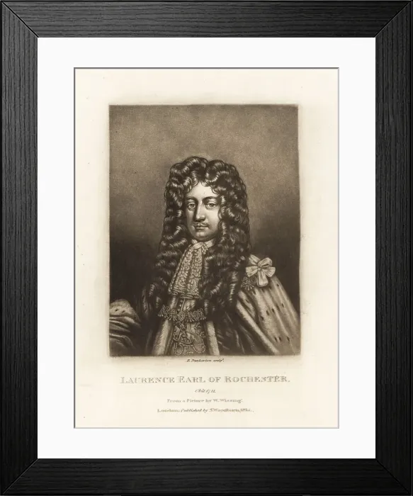 Framed Print : Laurence Hyde, 1st Earl of Rochester Framed Print : Laurence Hyde, 1st Earl of Rochester