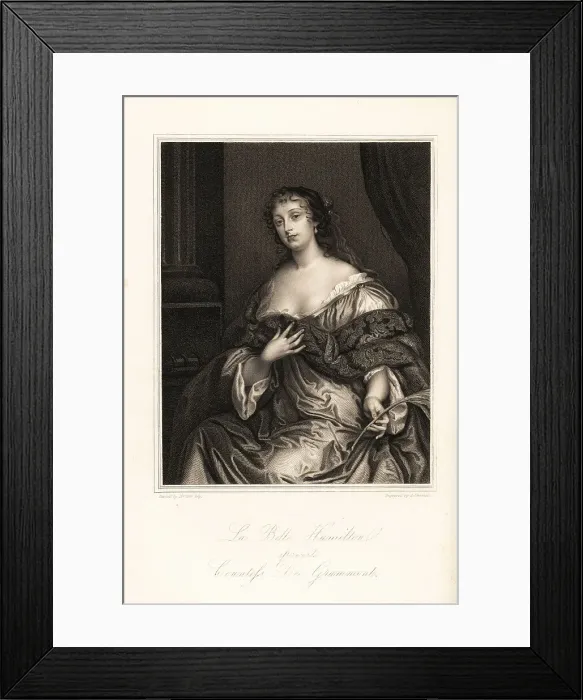 Framed Print : Elizabeth Hamilton, La Belle Hamilton Framed Print : Elizabeth Hamilton, La Belle Hamilton