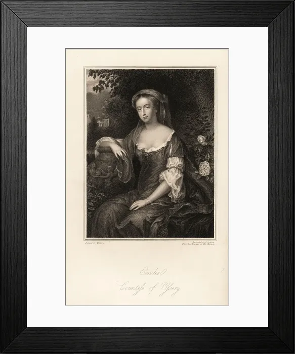 Framed Print : Portrait of Emilia Butler, Countess of Ossory, 1635-1684 Framed Print : Portrait of Emilia Butler, Countess of Ossory, 1635-1684