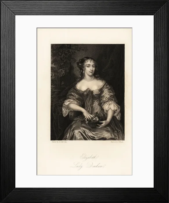 Framed Print : Elizabeth or Margaret, Lady Denham, 1647-1667 Framed Print : Elizabeth or Margaret, Lady Denham, 1647-1667