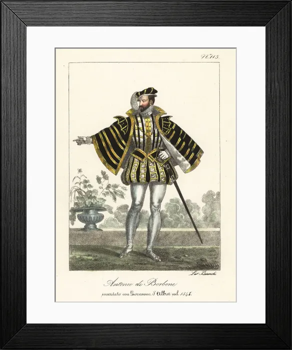 Framed Print : Anthony, King of Navarre Framed Print : Anthony, King of Navarre