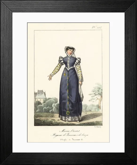 Framed Print : Mary, Queen of Scots, 1542-1587 Framed Print : Mary, Queen of Scots, 1542-1587