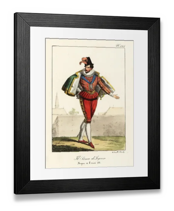 Framed Print : Henri, Duke of Joyeuse, 1563-1608 Framed Print : Henri, Duke of Joyeuse, 1563-1608