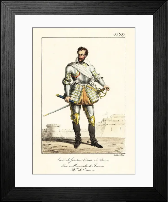 Framed Print : Charles de Gontaut, duc de Biron, 1562-1602 Framed Print : Charles de Gontaut, duc de Biron, 1562-1602