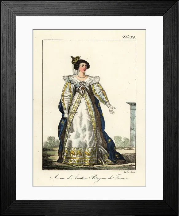 Framed Print : Anne of Austria, queen of France, 1601-1666 Framed Print : Anne of Austria, queen of France, 1601-1666