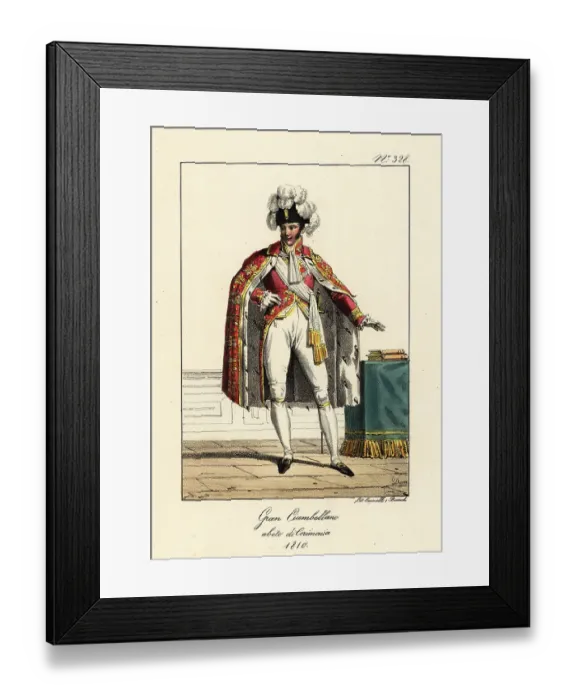 Framed Print : Pierre de Montesquiou-Fezensac, Grand Chamberlain, 1809-14 Framed Print : Pierre de Montesquiou-Fezensac, Grand Chamberlain, 1809-14